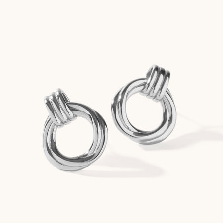 Karma Studs Silver